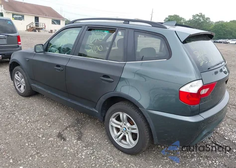 2006 BMW X3 3.0I from USA, damaged, VIN WBXPA93476WG91327